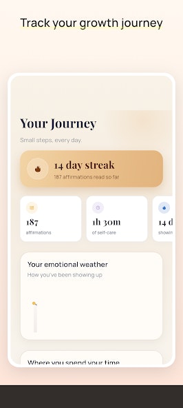 I AM Affirmations: Growth Affirmations - Screenshot 2 showing product features and functionality