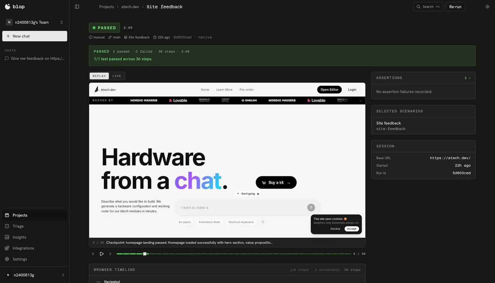 Blop screenshot 4