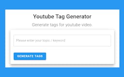 Youtube Tag Generator media 1