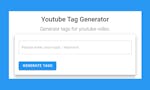 Youtube Tag Generator image