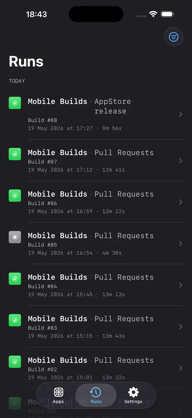 Mobile Builds gallery image