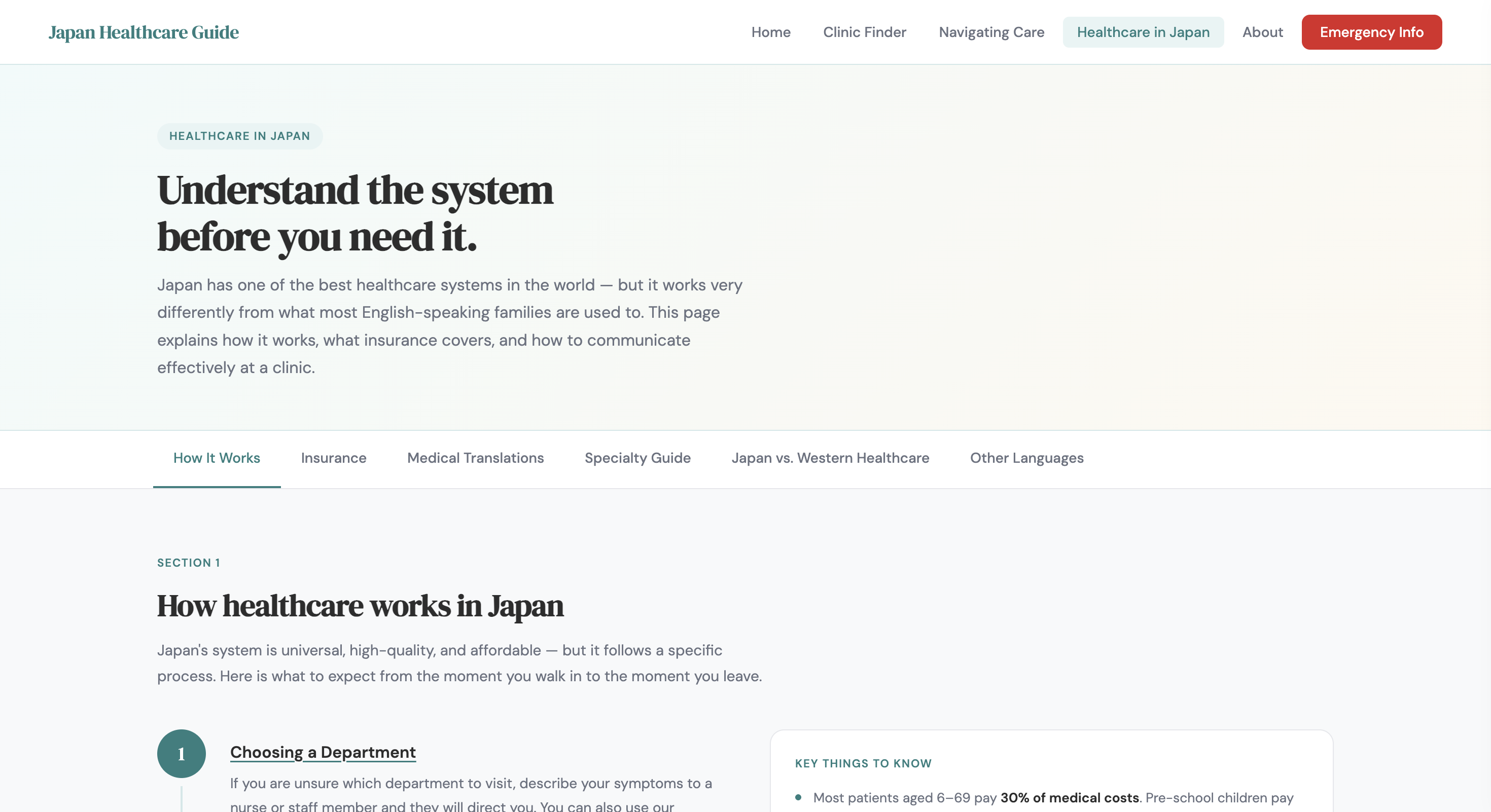 Japan Healthcare Guide gallery image