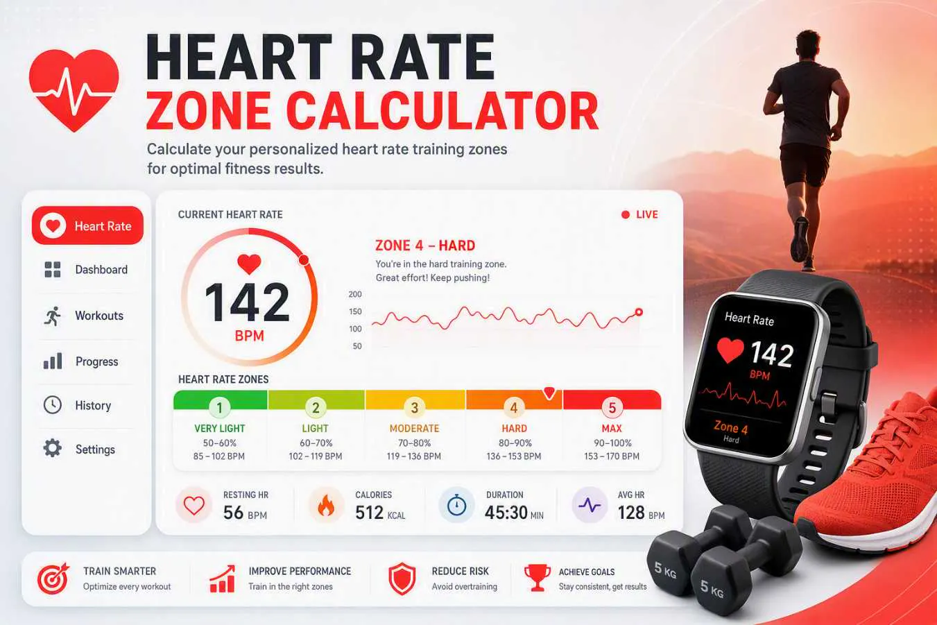 Heart Rate Zone Calculator Pro