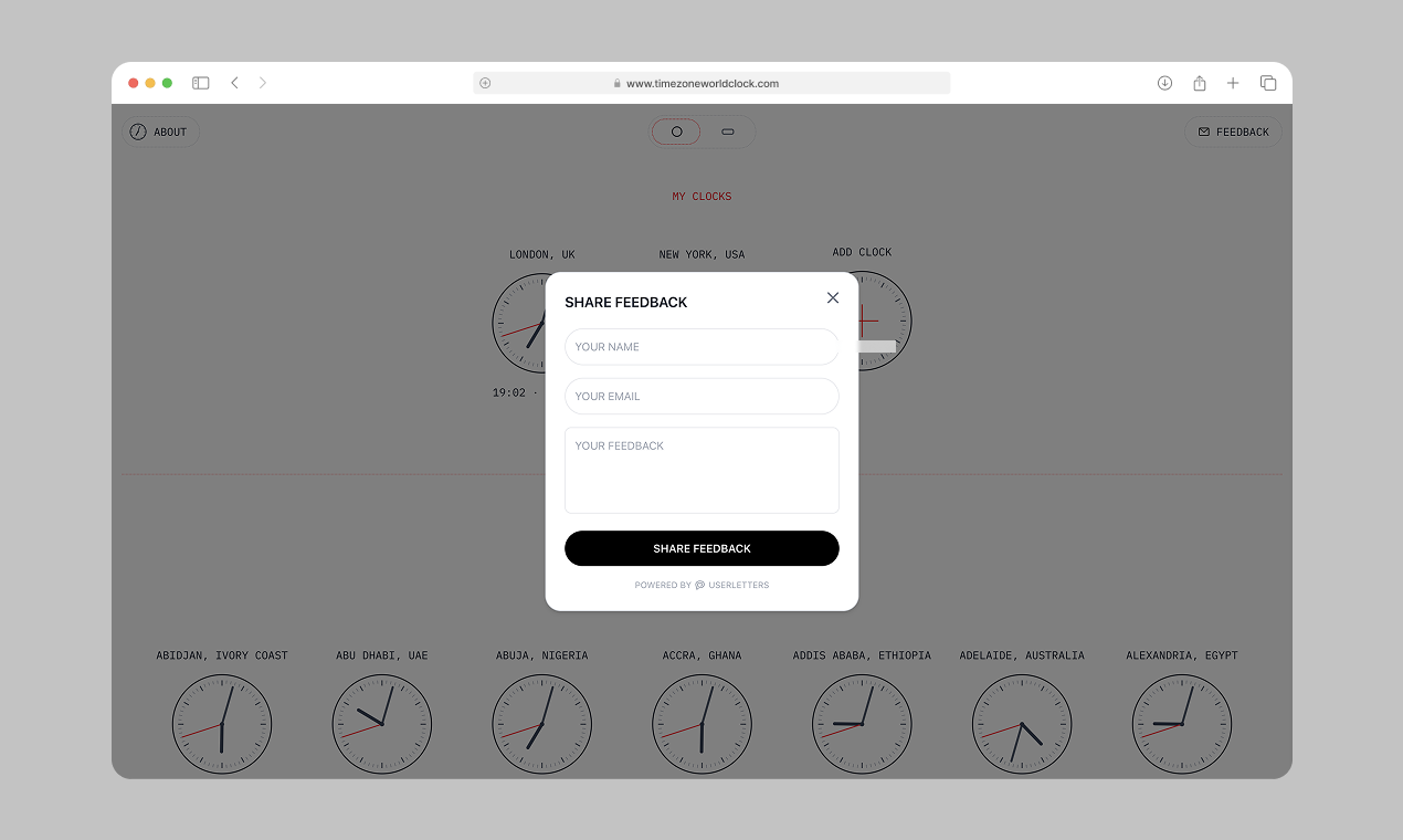 Userletters screenshot 5