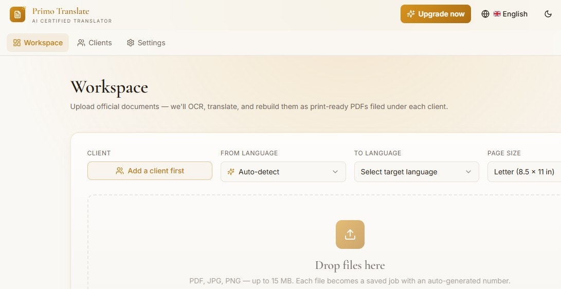AI Document Translation in Seconds gallery image
