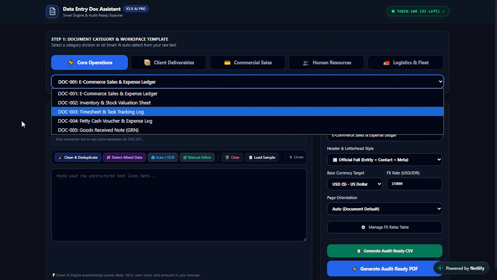 Data Entry Doc Assistant screenshot 3