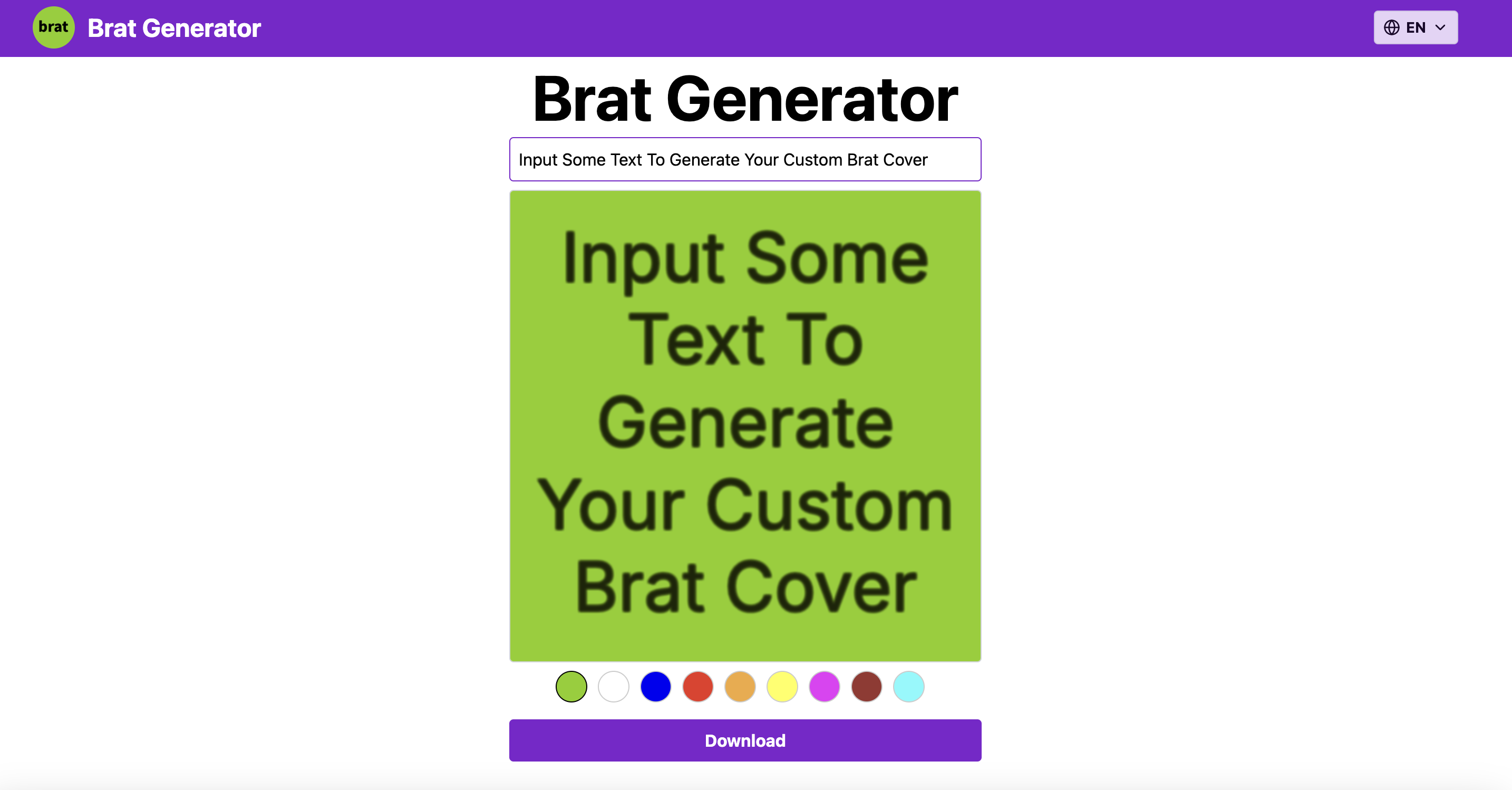 Brat Generator gallery image