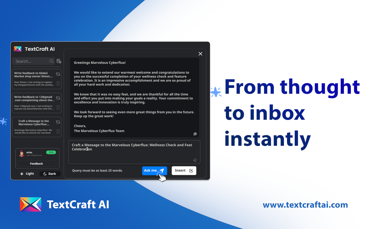 TextCraft AI media 2