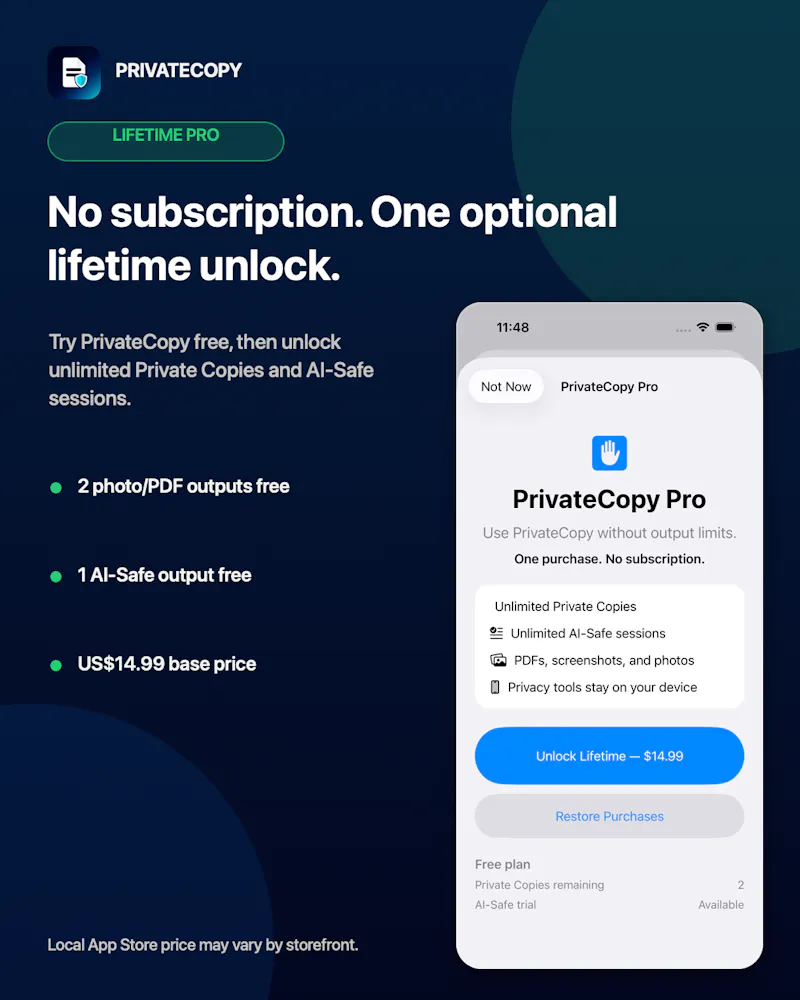PrivateCopy screenshot 4