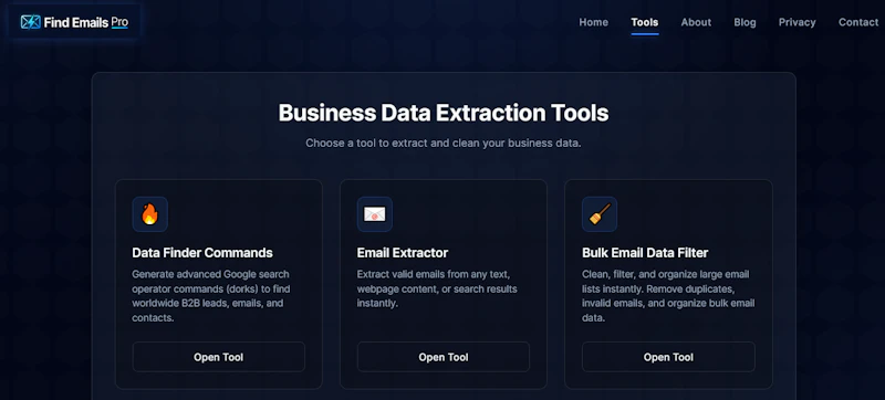 Find Emails Pro screenshot 3