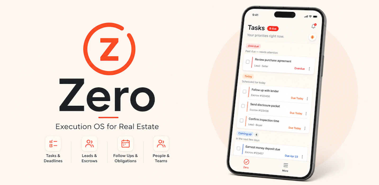 Zero Real Estate Execution screenshot 1