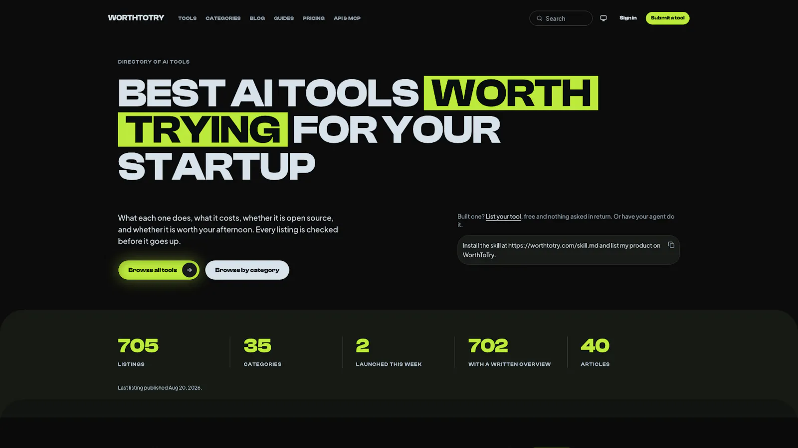 WorthToTry screenshot 2