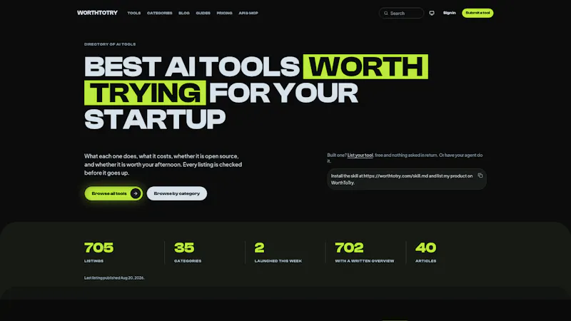 WorthToTry screenshot 2