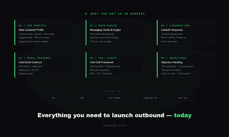 LeadEagle screenshot 3
