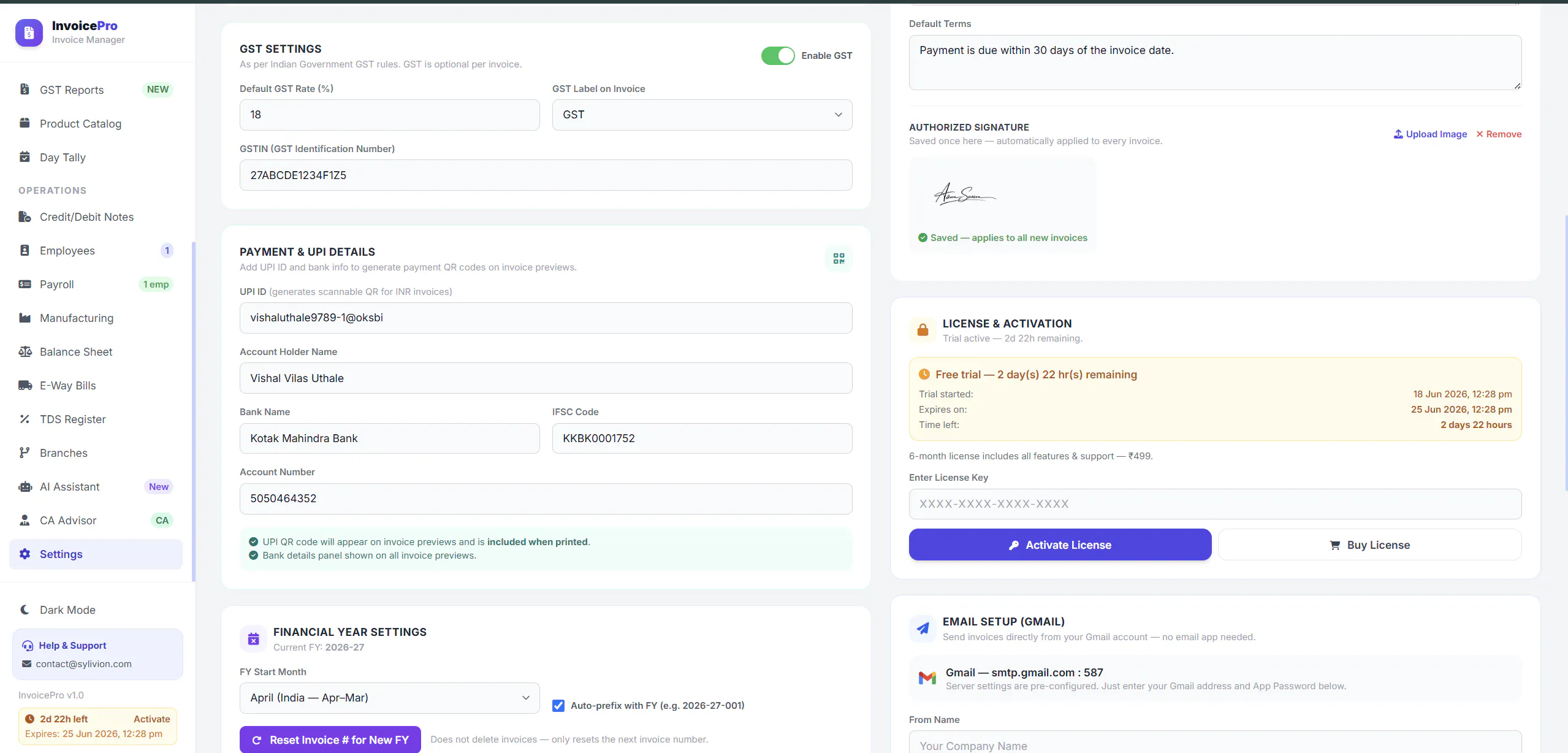 InvoicePro+ Billing &business management gallery image
