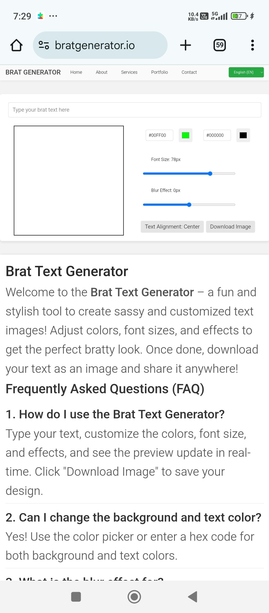 Brat Generator gallery image