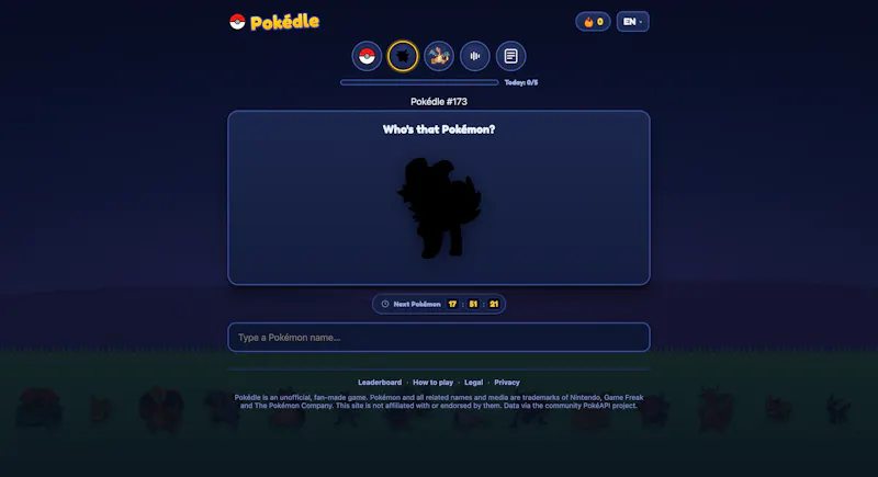 Pokédle screenshot 5