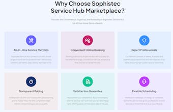 Sophistec Service Hub gallery image