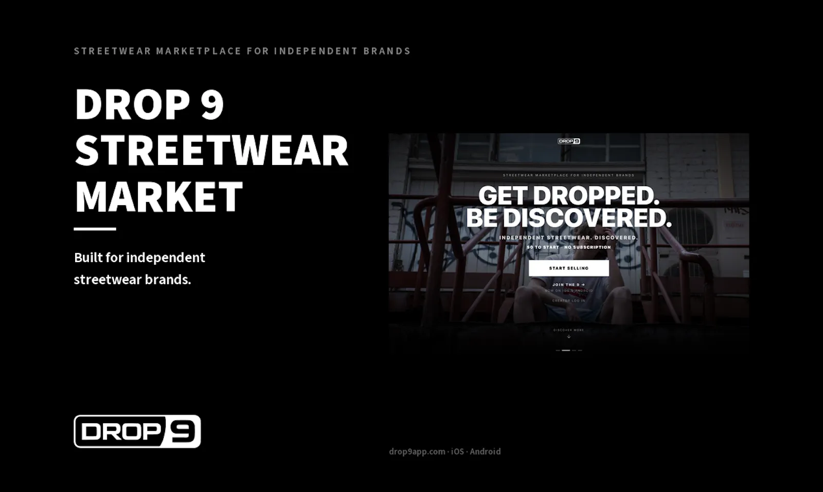 Drop 9 Streetwear Market screenshot 1