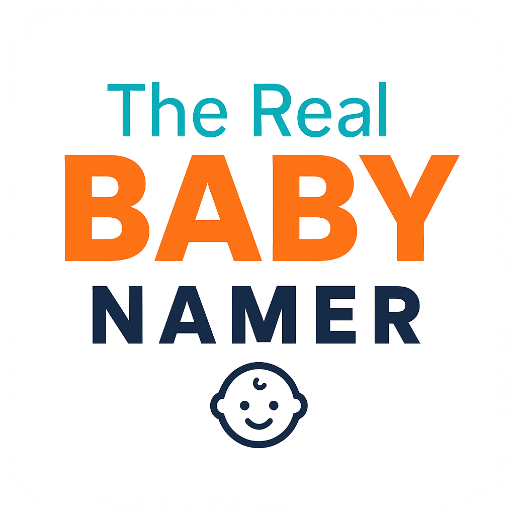 The Real Baby Namer  - Product Hunt launch logo and brand identity