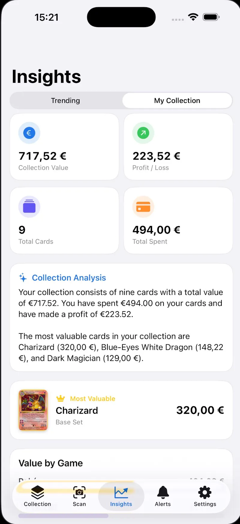 CardVault: TCG Tracker screenshot 2