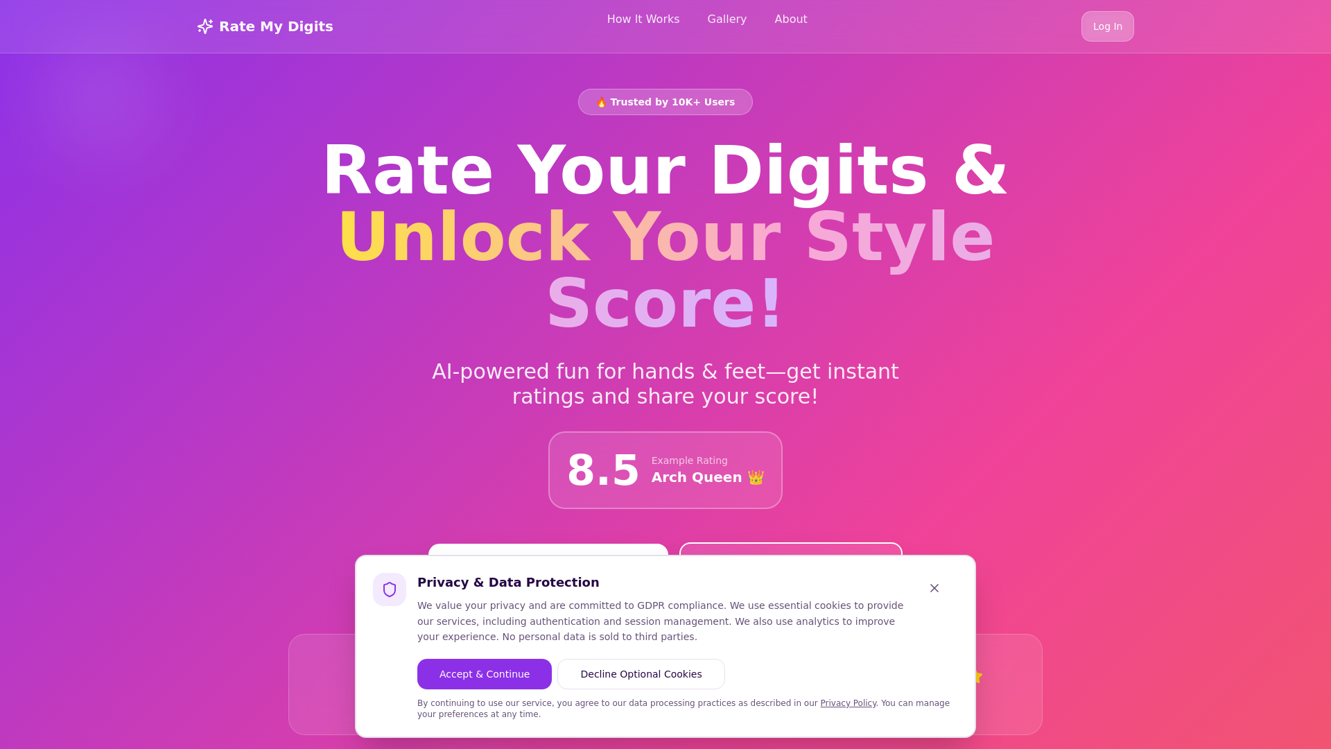 Rate My Digits gallery image