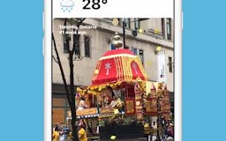 FEELS Snapchat Weather App media 2
