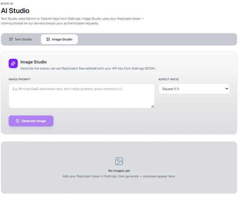 Snyho: AI Content Command Center screenshot 4