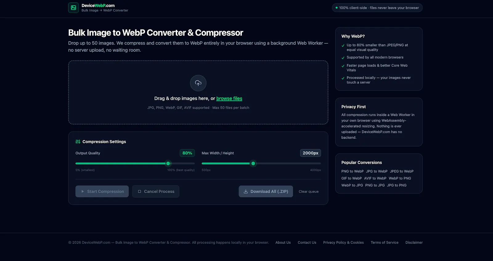 DeviceWebP screenshot 1
