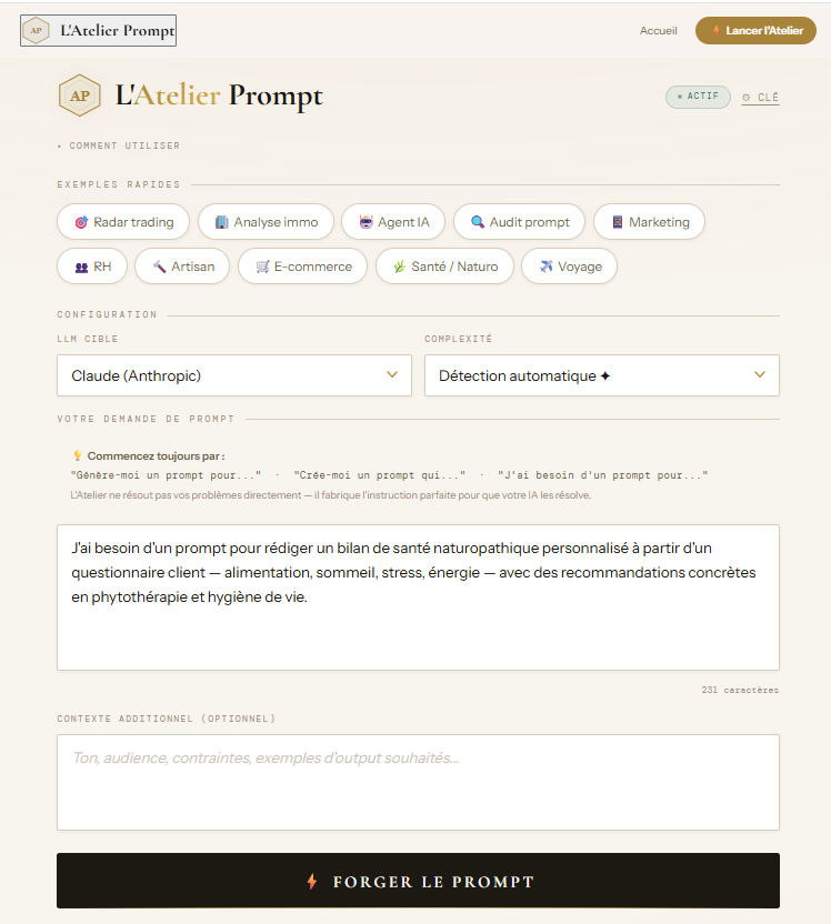 L'Atelier Prompt gallery image