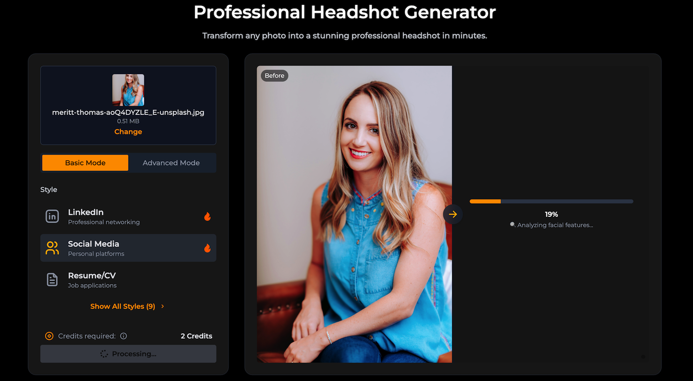 Fastheadshot - Hoogwaardige professionele headshots online binnen enkele minuten media 4