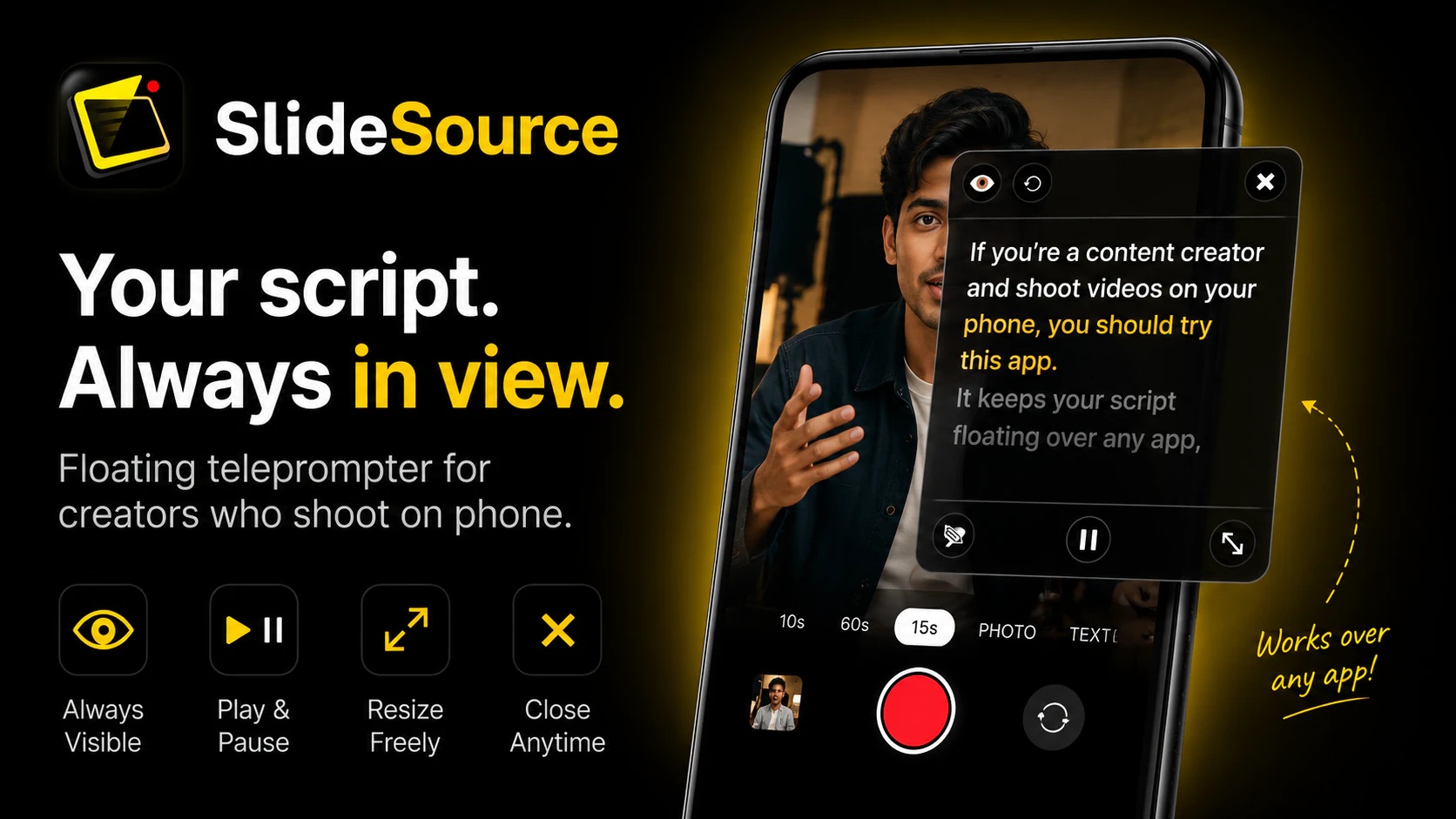 SlideSource Teleprompter screenshot 1