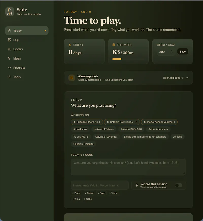 Satie screenshot 5