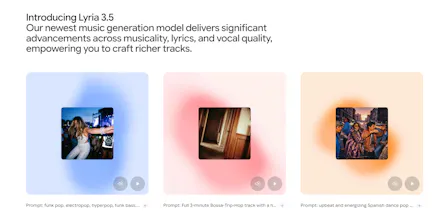 Lyria 3.5 by Google DeepMind gallery image