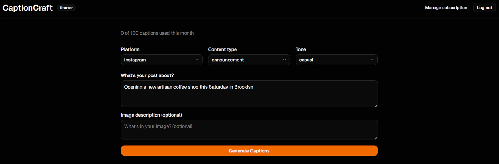 CaptionCraft screenshot 3