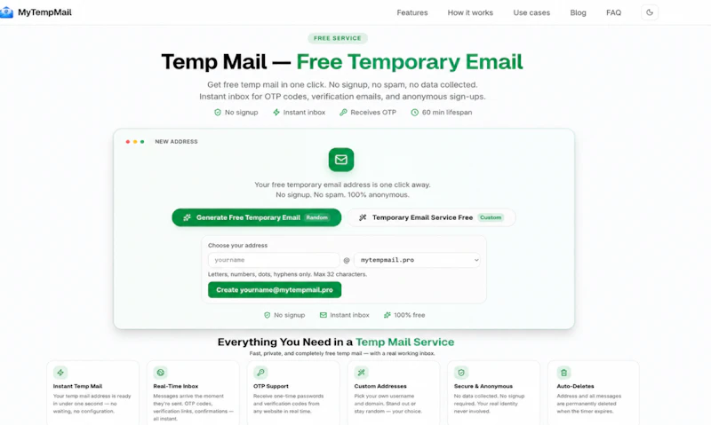 My Temp Mail screenshot 1