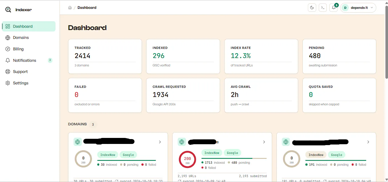 Search Engine Indexer (Lifetime Deal) gallery image