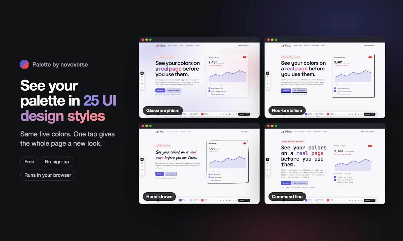 Palette by novoverse screenshot 1