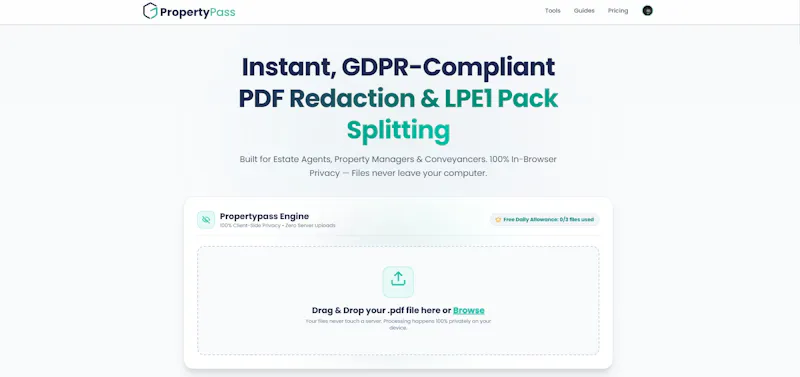 Propertypass UK screenshot 1