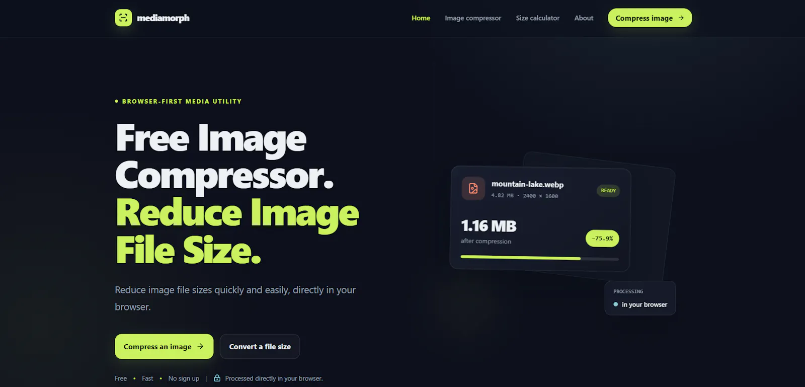 MediaMorph screenshot 1