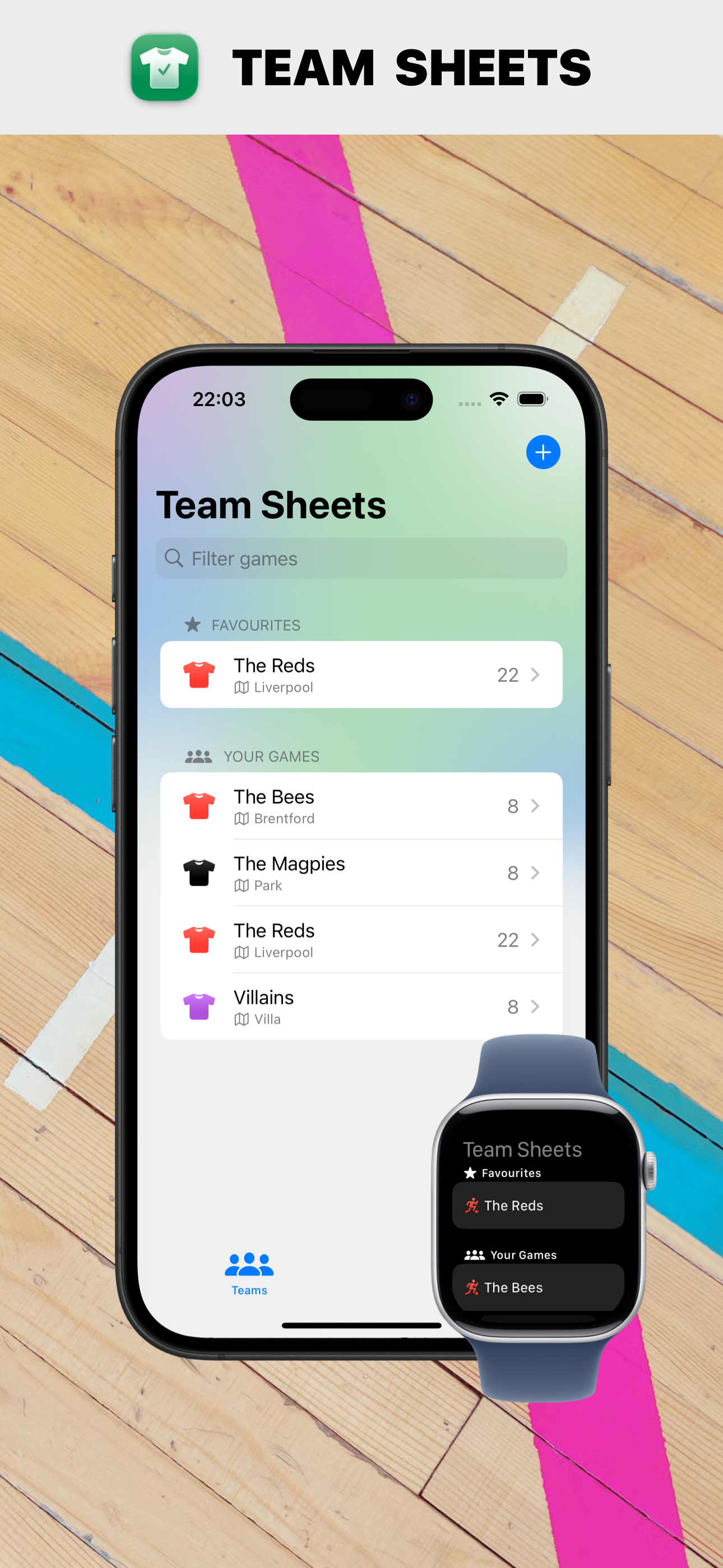 Teambladen - Het gemakkelijk maken om uw 1V1- en teamspellen te organiseren media 3