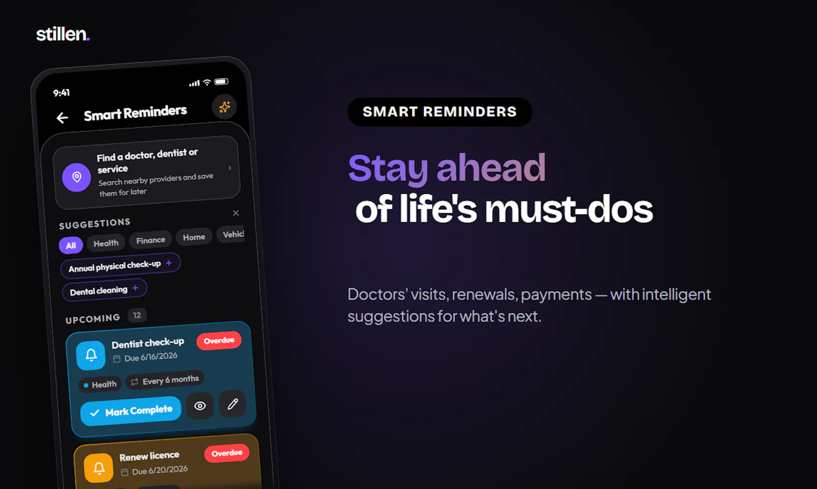 Stillen - Less chaos, more you.  screenshot 5