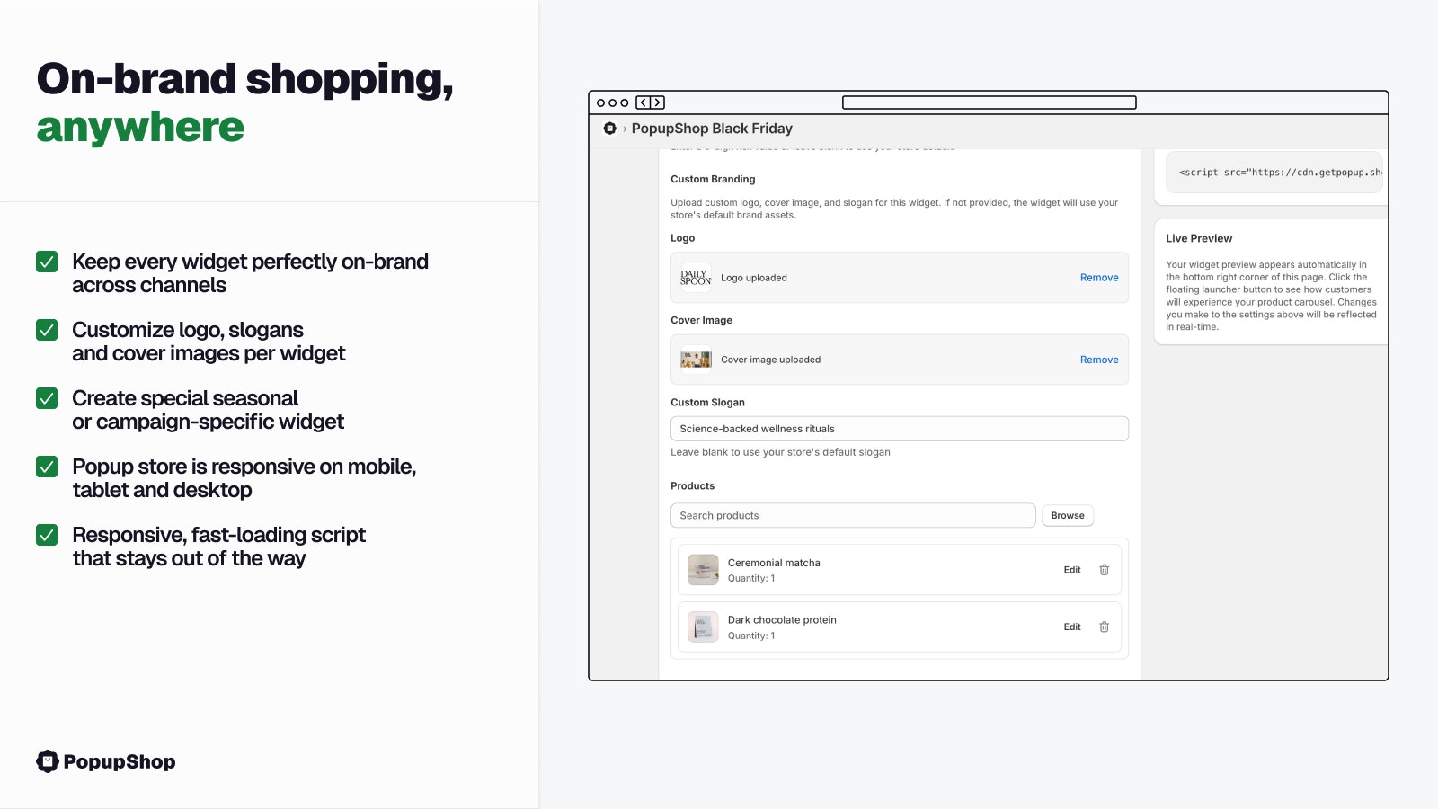PopupShop - Screenshot 5 preview