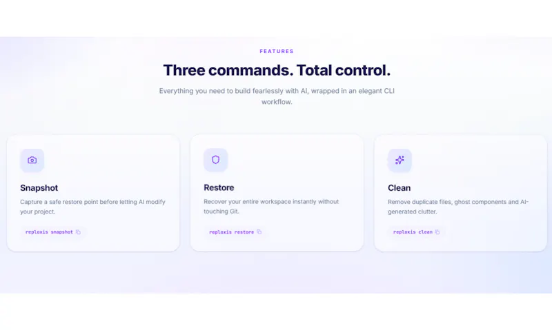Reploxis screenshot 3