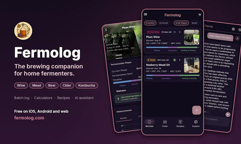 Fermolog screenshot 2