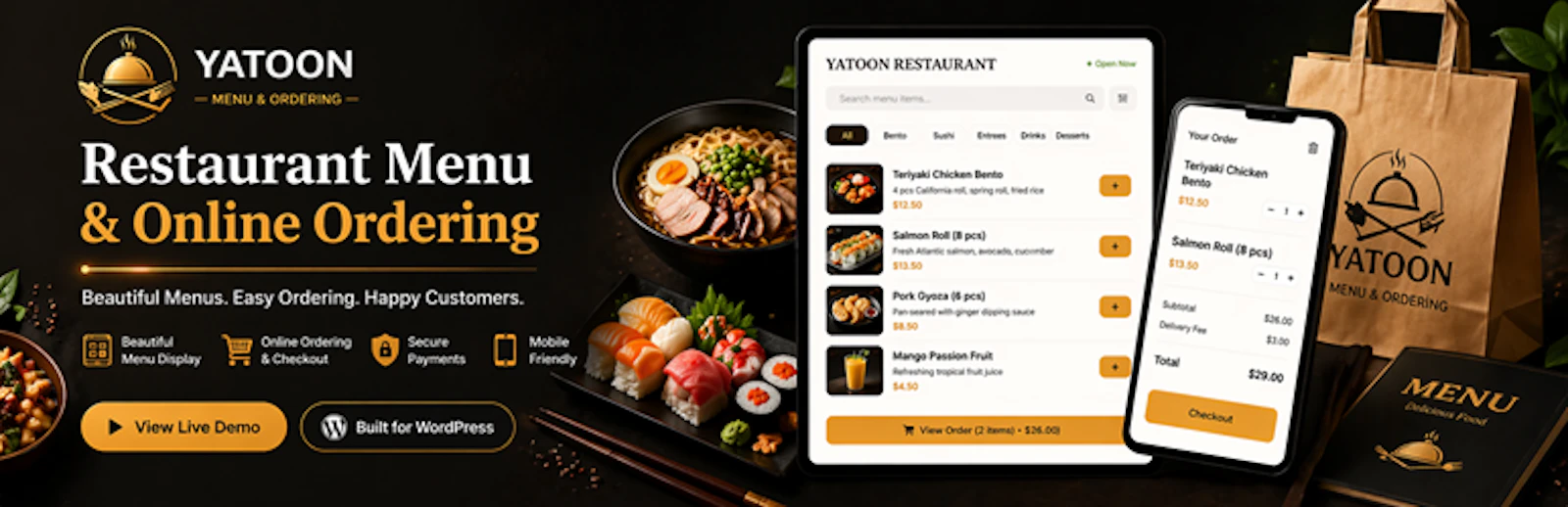 Yatoon Restaurant Menu & Online Ordering screenshot 1