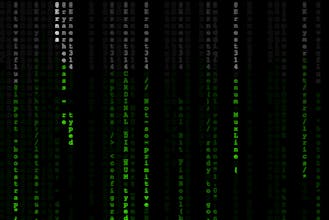 The GitHub Matrix Screensaver gallery image