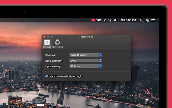 Currency Menu gallery image