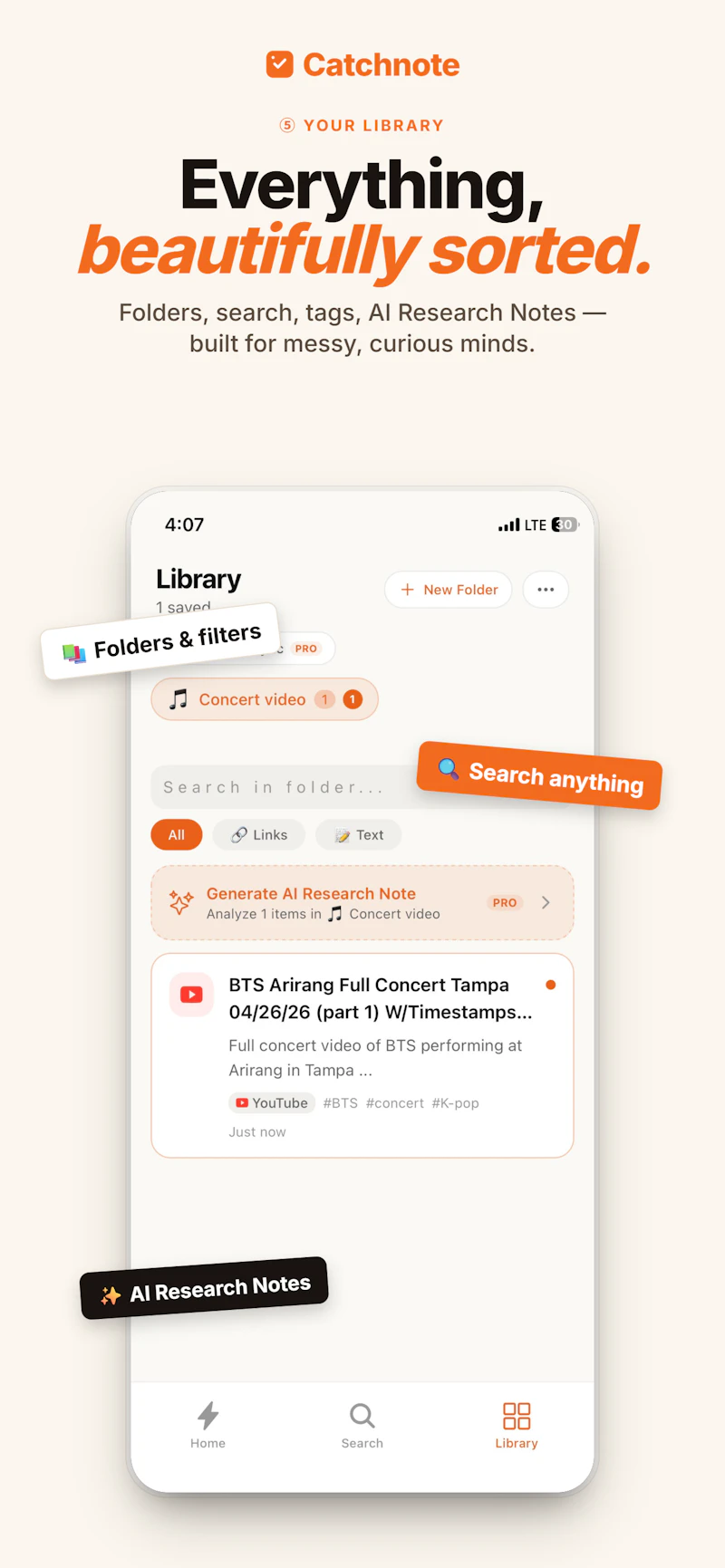 CatchNote-AI MEMO Organizer screenshot 2