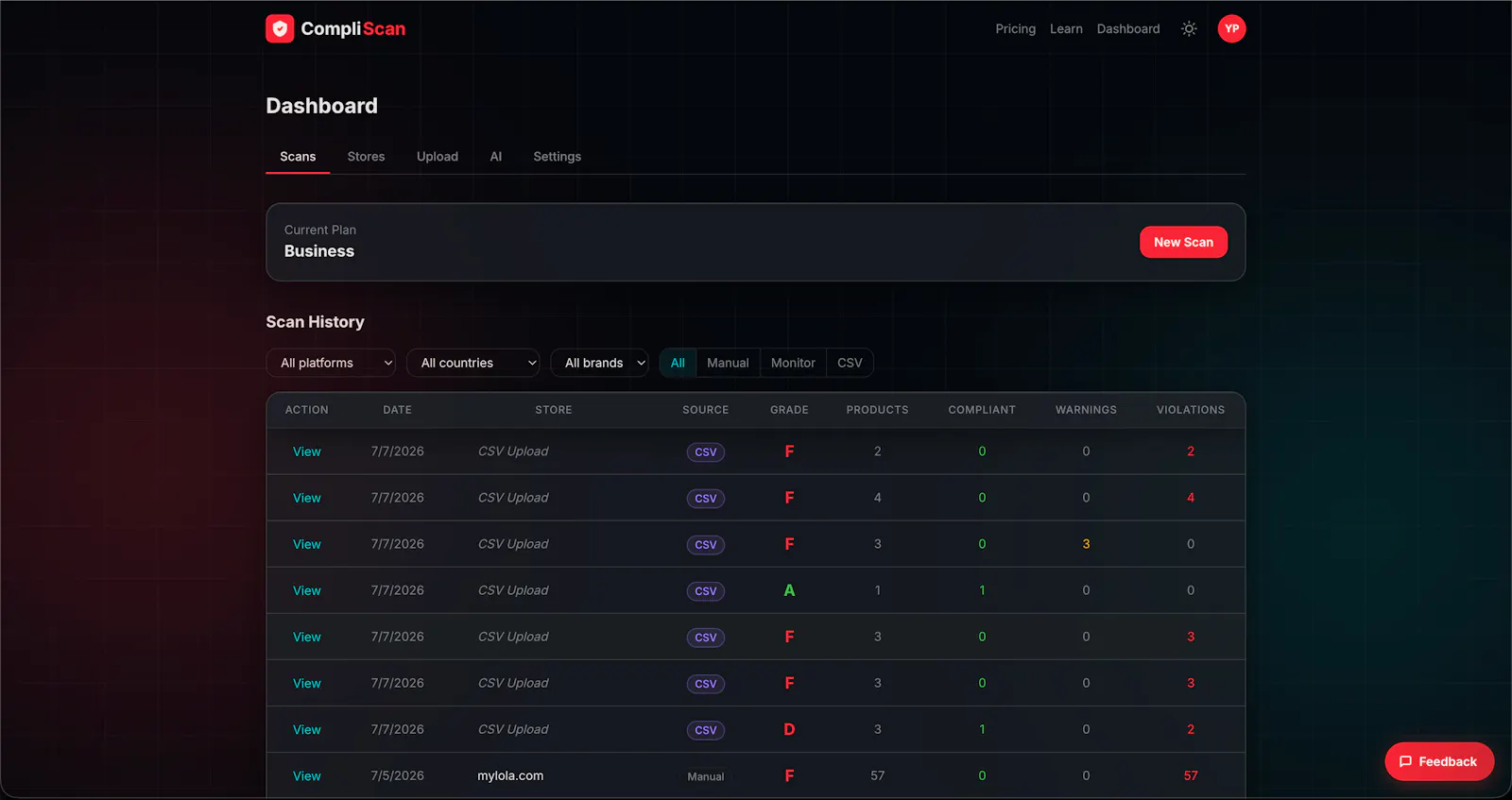 CompliScan screenshot 3